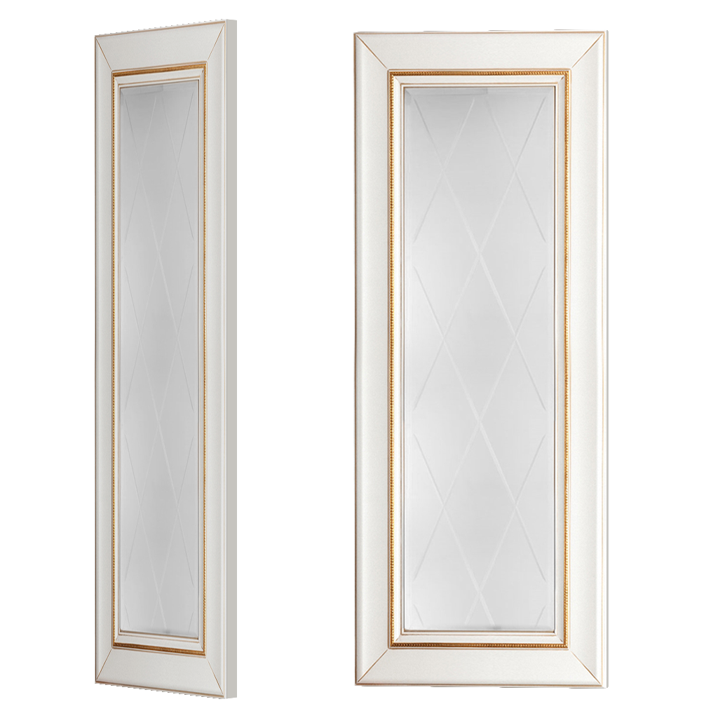 Кухонный шкаф 2-дверный 960х600х315мм Белый витрина